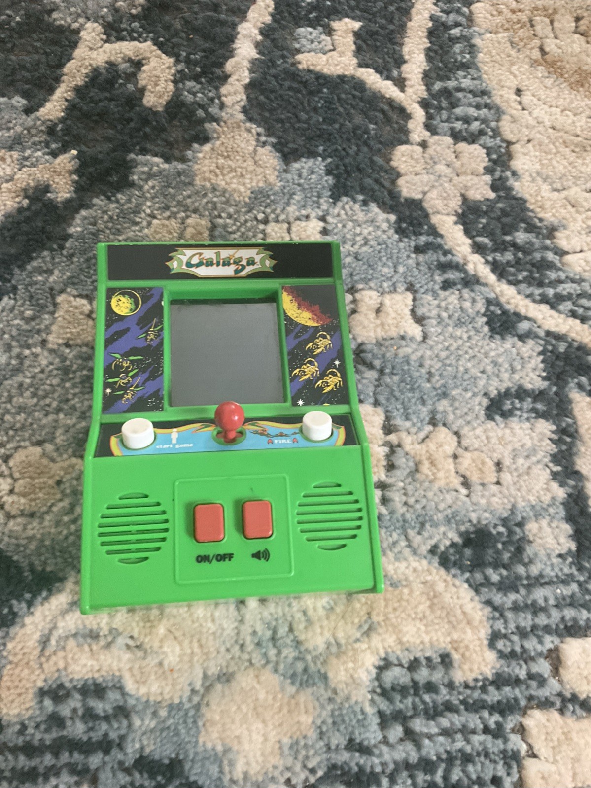 Galaga Mini 80’s Retro Arcade Video Game - Basic Fun / Bandai Namco - Tested