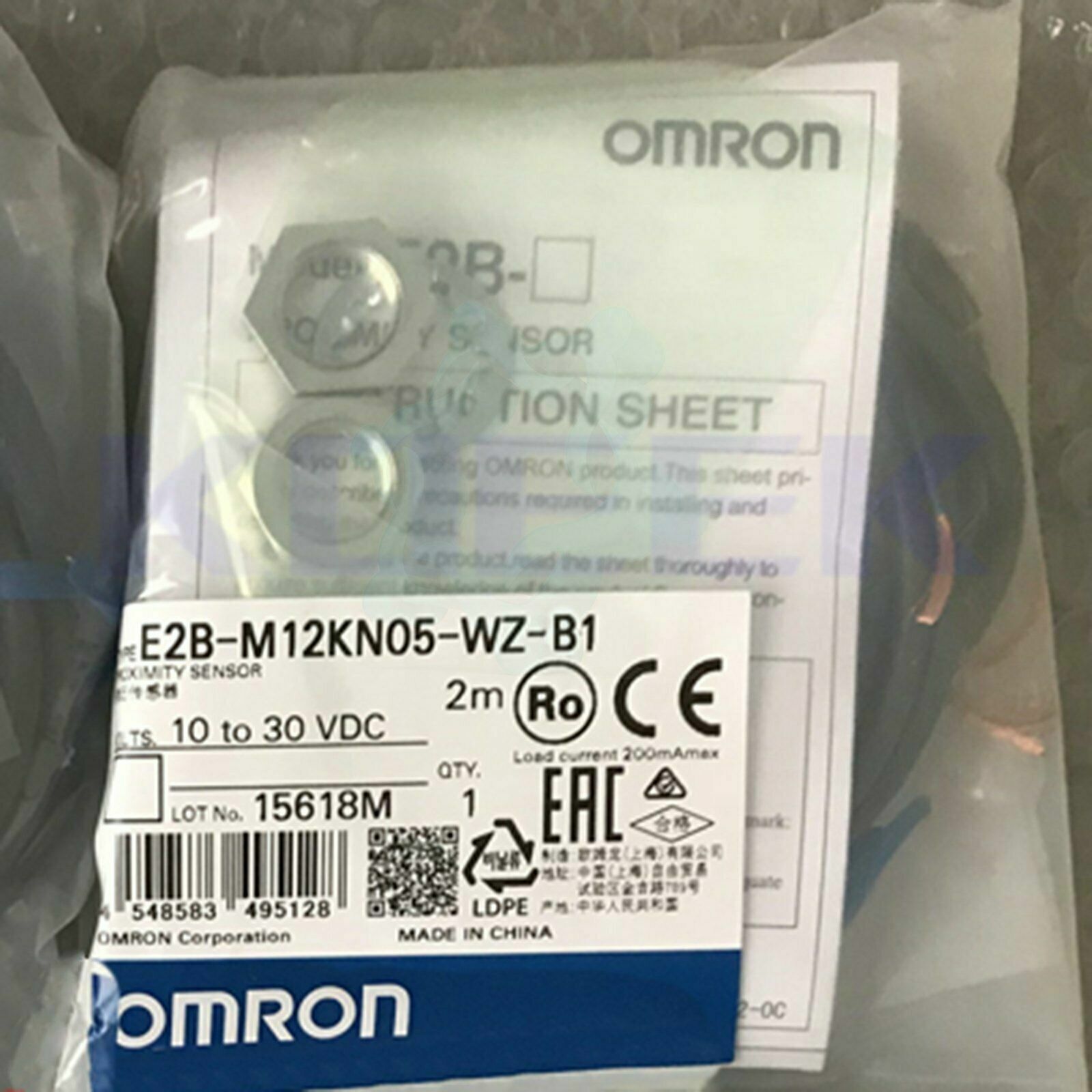 Omron E2B-M12KN05-WZ-B1 Proximity Switch New Free Shipping One E2BM12KN05WZB1
