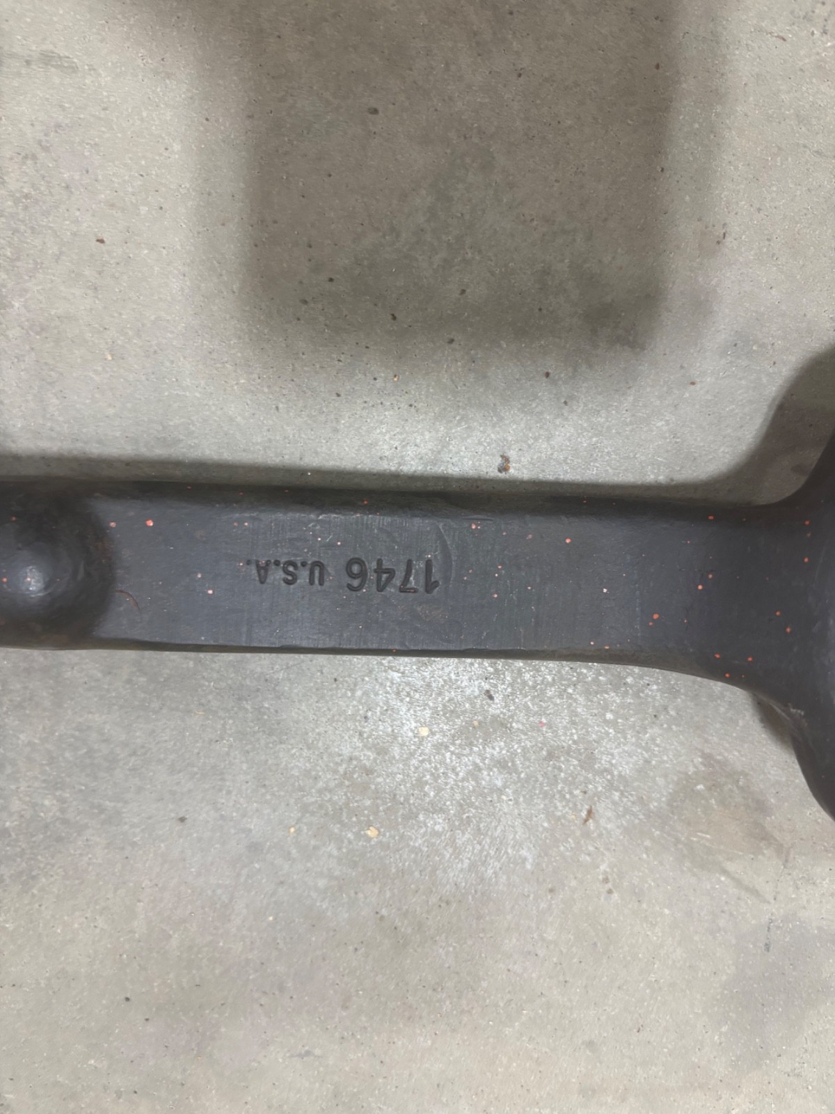 Wright 1-7/16" Offset Spud Wrench 1746 USA