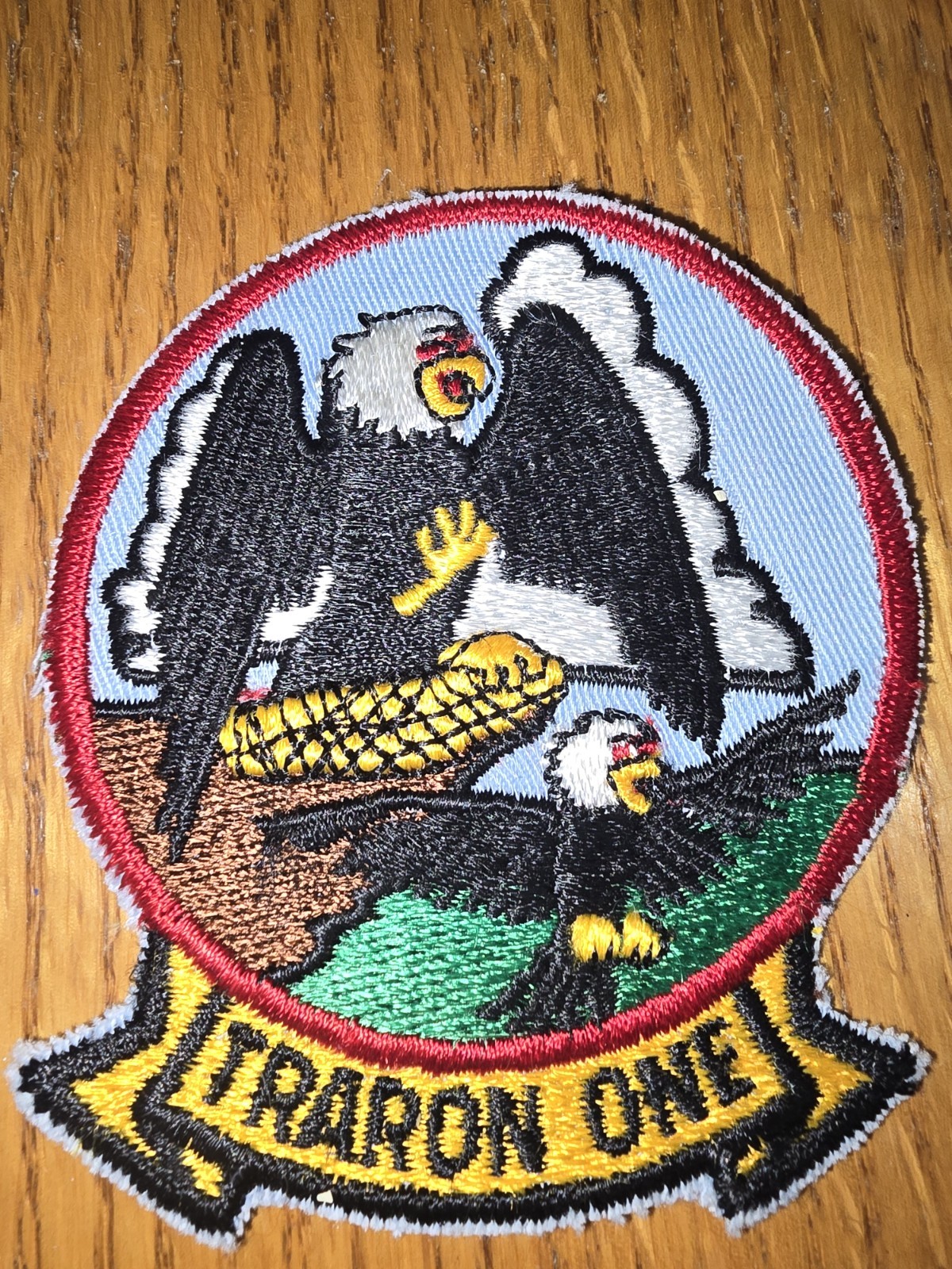 Original Vietnam War US Navy Training Squadron ONE VT-1 TRARON ONE Patch C15