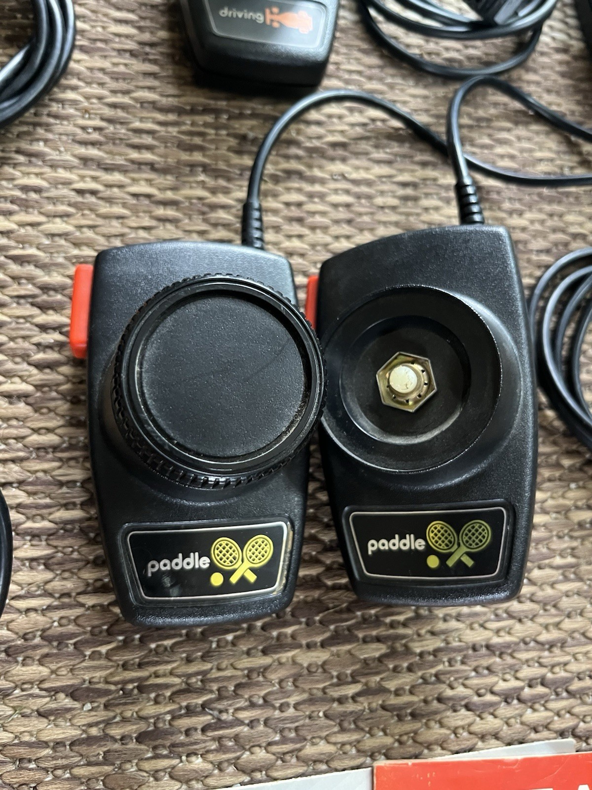 Atari 2600 Console Lot Untested Controllers Joysticks Games Star Raider