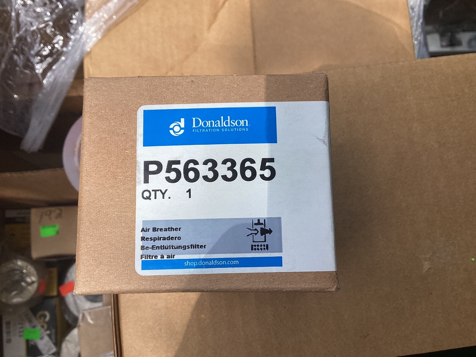 OEM Donaldson P563365 Hydraulic Breather fits Universal Several, Free Shipping!