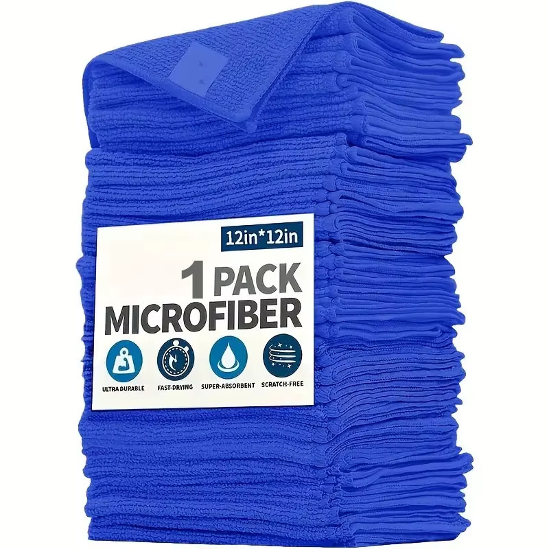 Microfiber Cleaning Cloths Lint Free Microfiber Cleaning Towel Cloths Reusable C