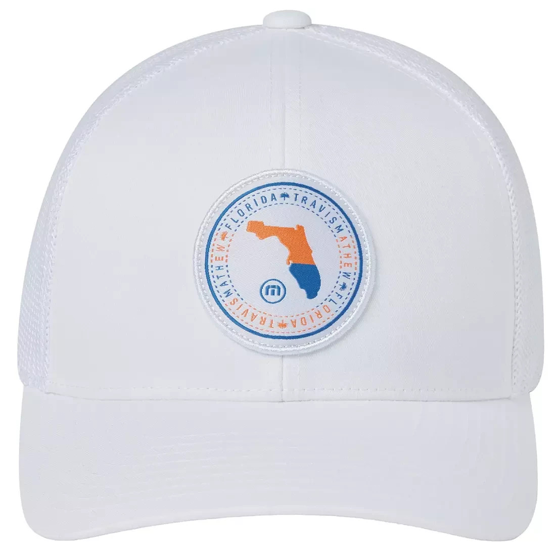 Travis Mathew Later Gator 2.0 Florida State Snapback Golf Hat Cap White