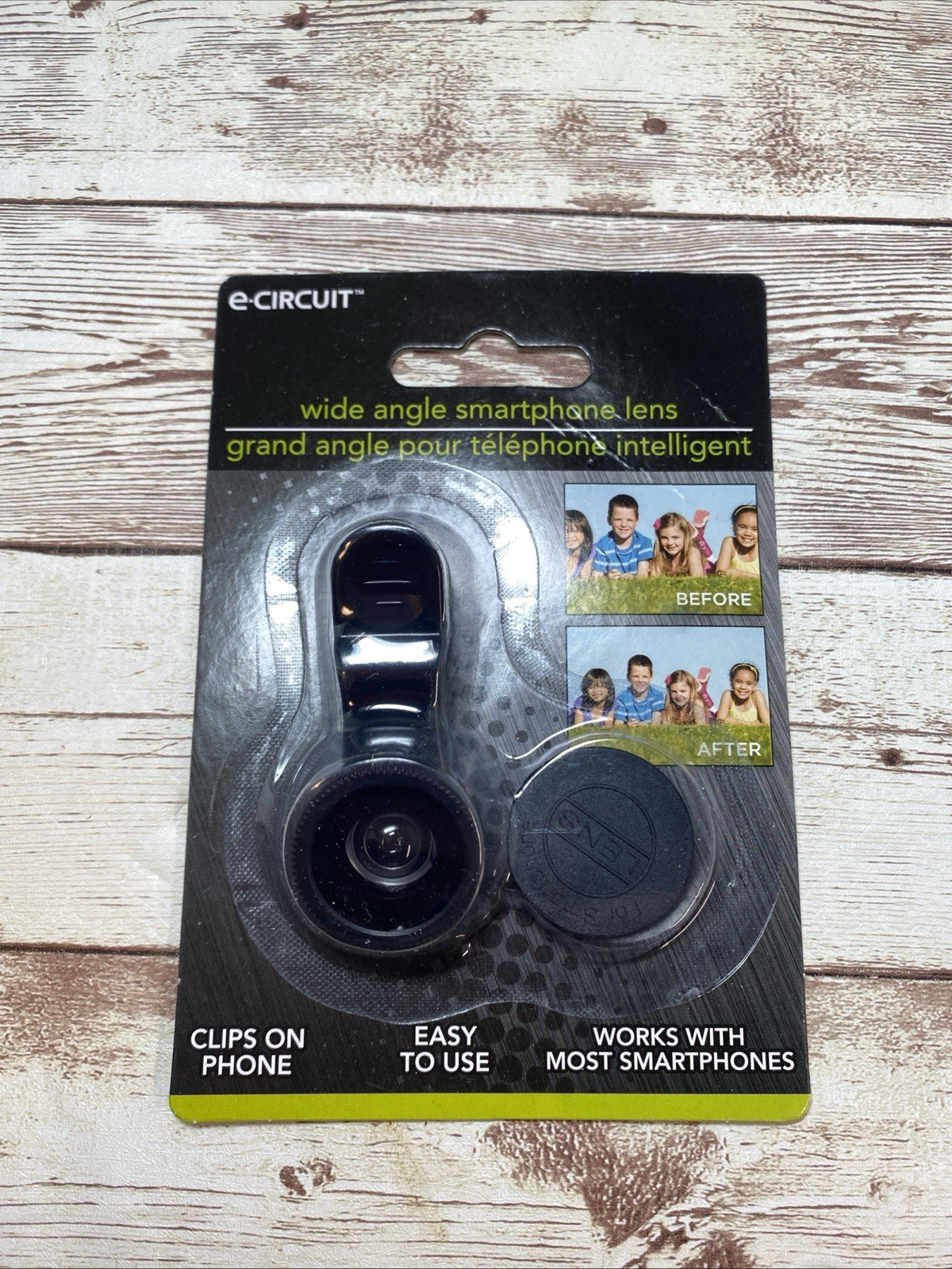 E-Circuit Wide Angle Smartphone Clip On Lens