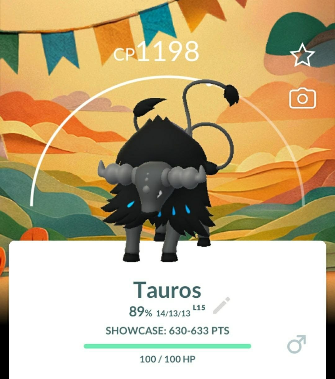 Pokemon Trade Go - Paldean Tauros Special Background | Arraia Brazil