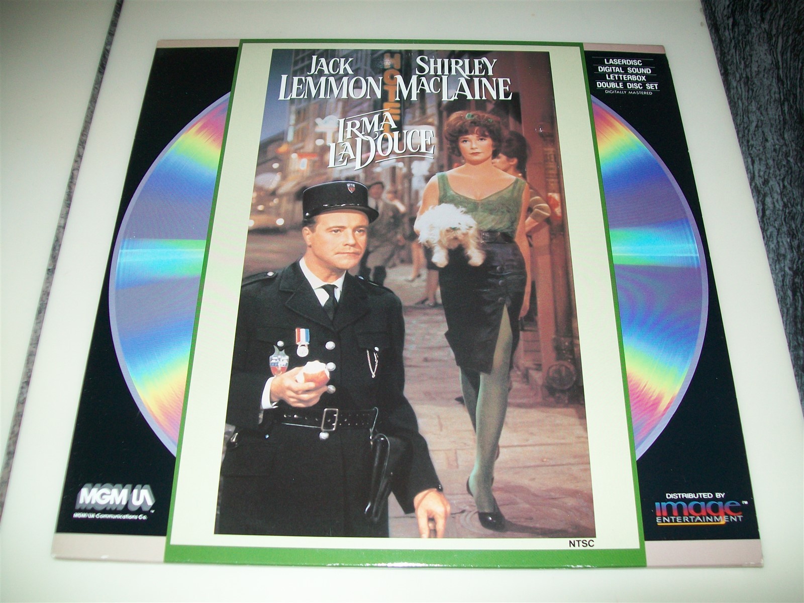 IRMA LA DOUCE 2-Laserdisc LD SET WIDESCREEN FORMAT EXCELLNT CONDITION GREAT FILM