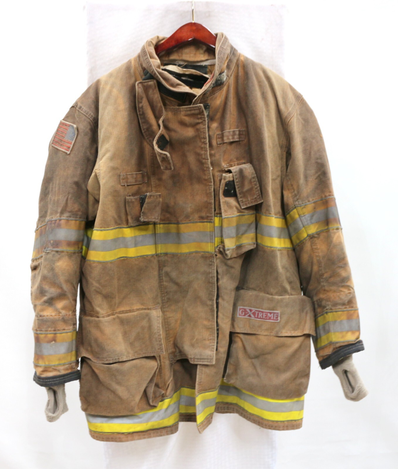 GLOBE GXTREME Firefighter JACKET FIRE RESCUE DCFD 48x35 (retired)  #2-276
