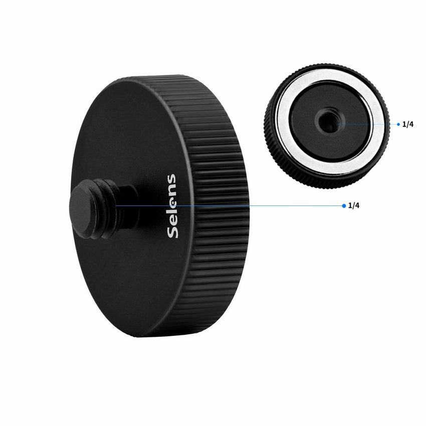 Magnetic Video Camera Holder Suction Cup Mount 1/4 Screw DSLR Camera Accessories