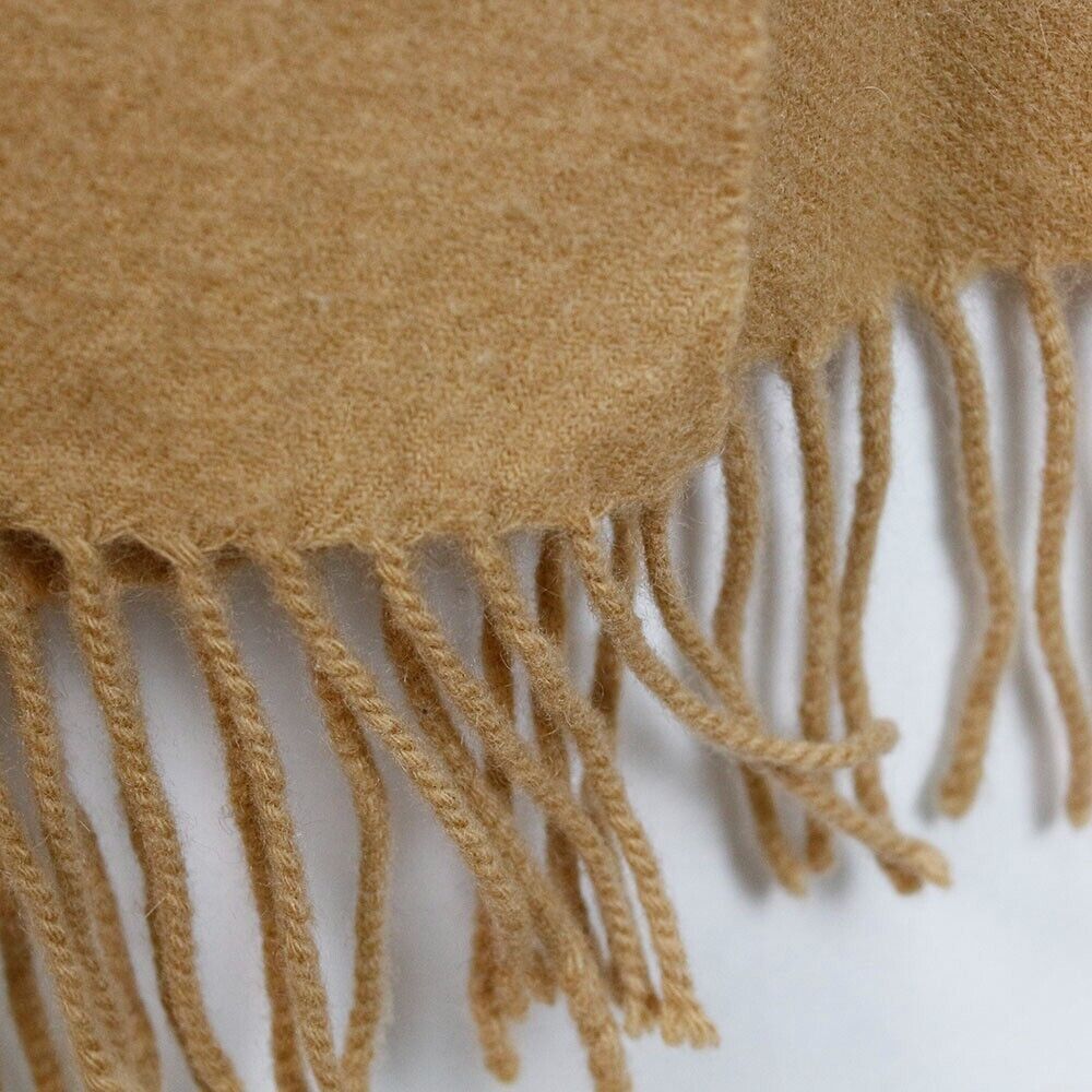 Burberry 100% cashmere beige scarf 158x32 cm
