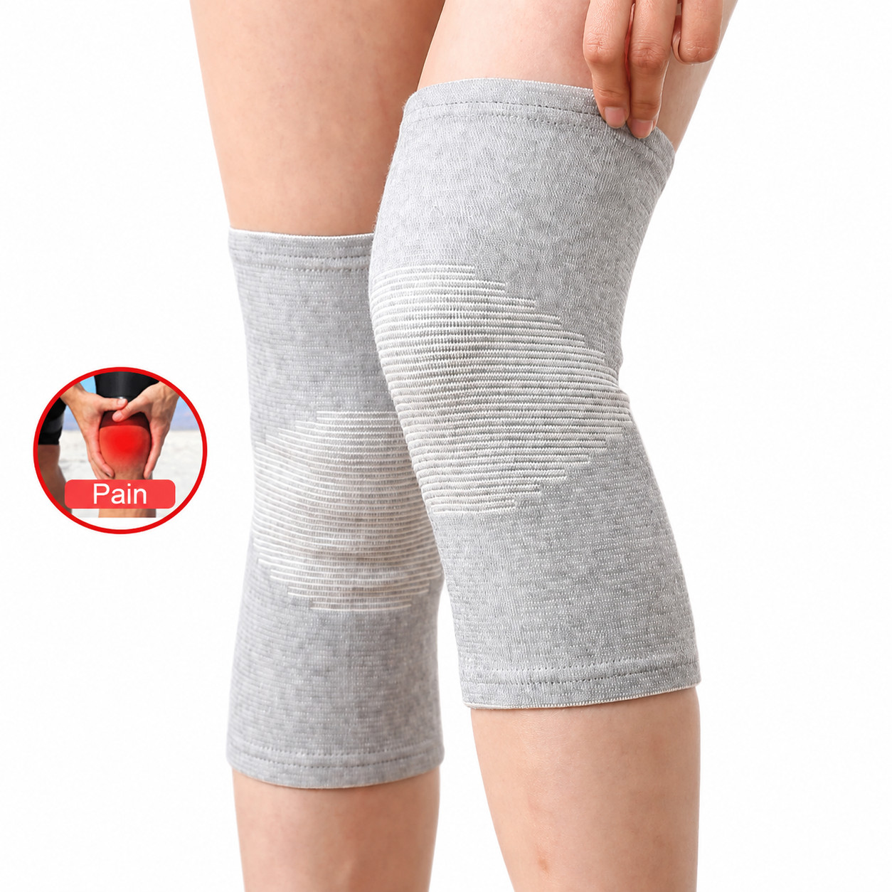 One Compress Bamboo Knee Sleeves, Bamboo Knee Sleeve, Bamboo Knee Brace