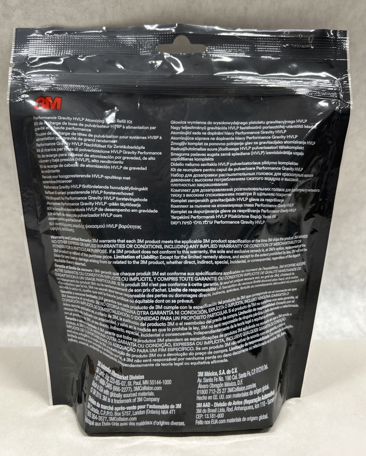 3M™ Performance Gravity HVLP Atomizing Head Refill Kit 26713 5 pack 1.3 New