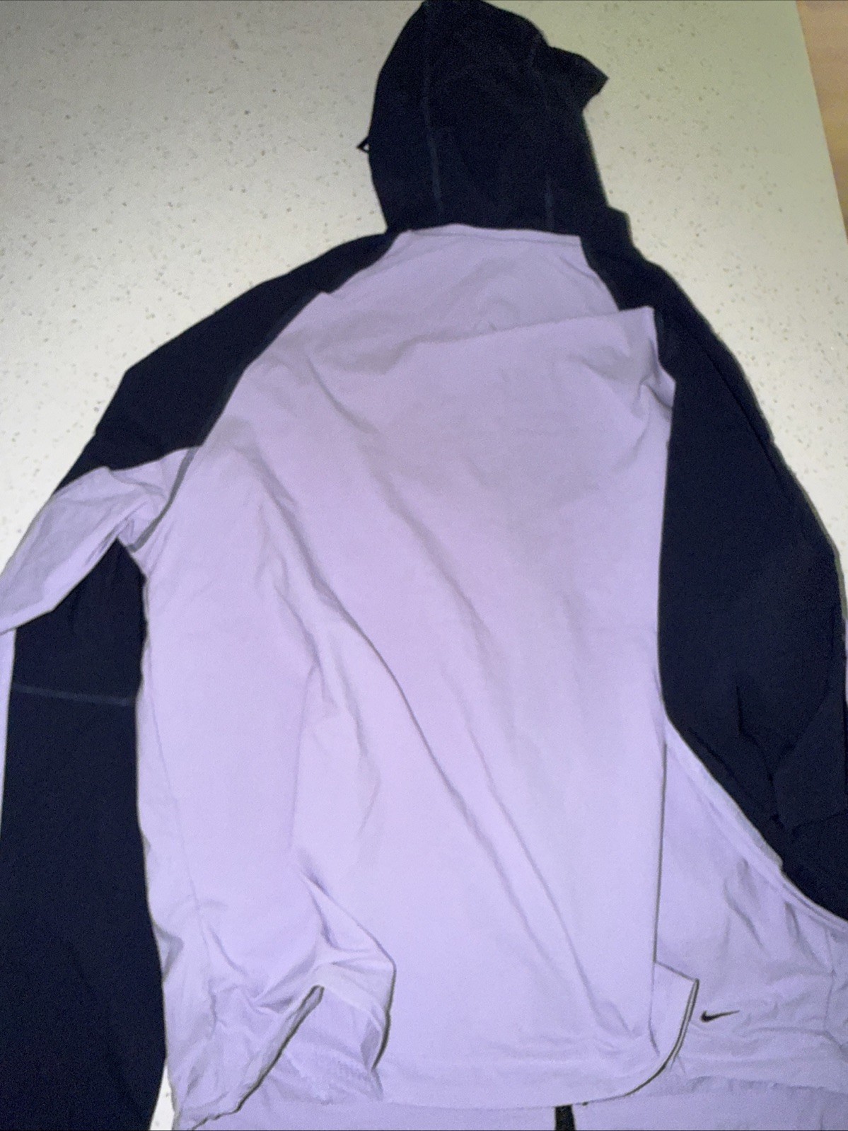 Nike Tech Woven Obsidian Hydrangeas Windbreaker Jacket Men Size Large HM7151-515
