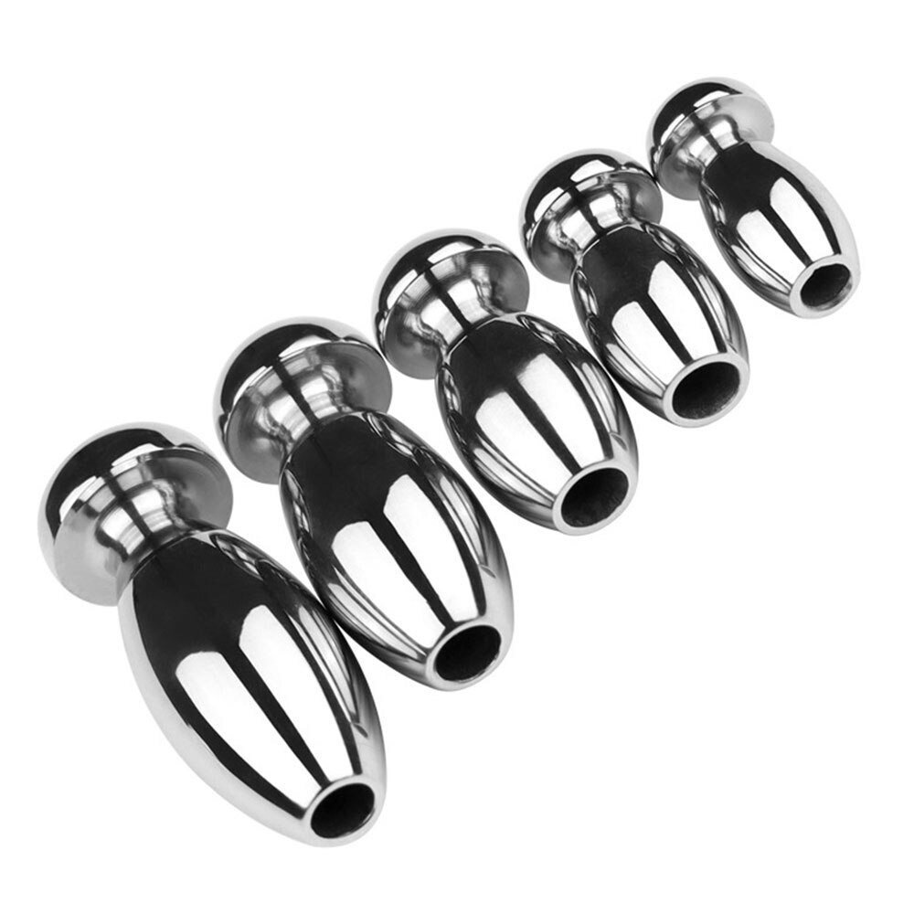 Stainless Steel Spiral Male Penis Plug Tube Soundings Stretcher Plug 5 Sizes