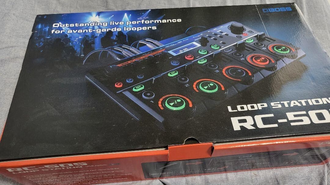 BOSS RC-505 Loop Station Table Top Model Multi Effects DJ machine USED