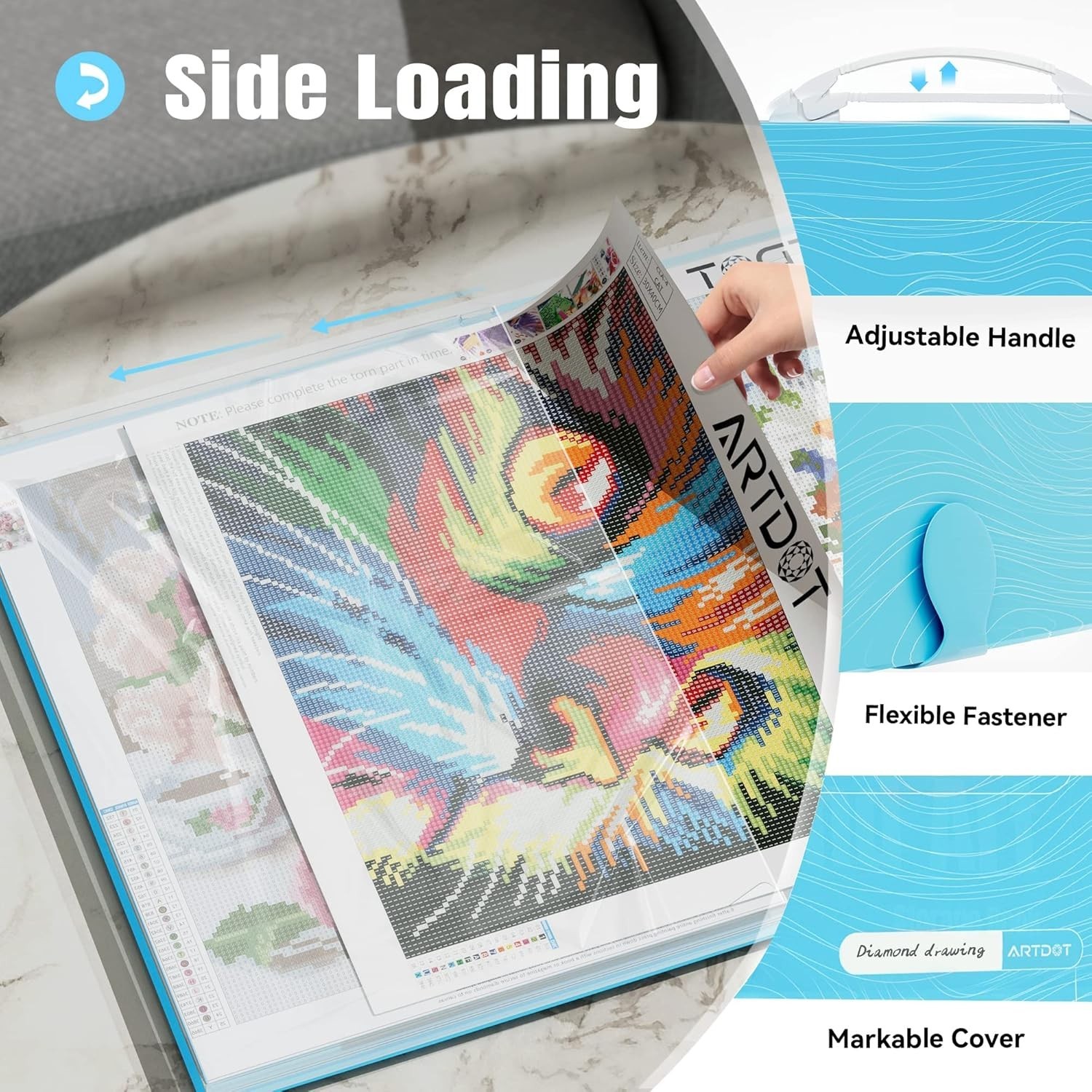 Portable Diamond Art Portfolio - Display & Storage