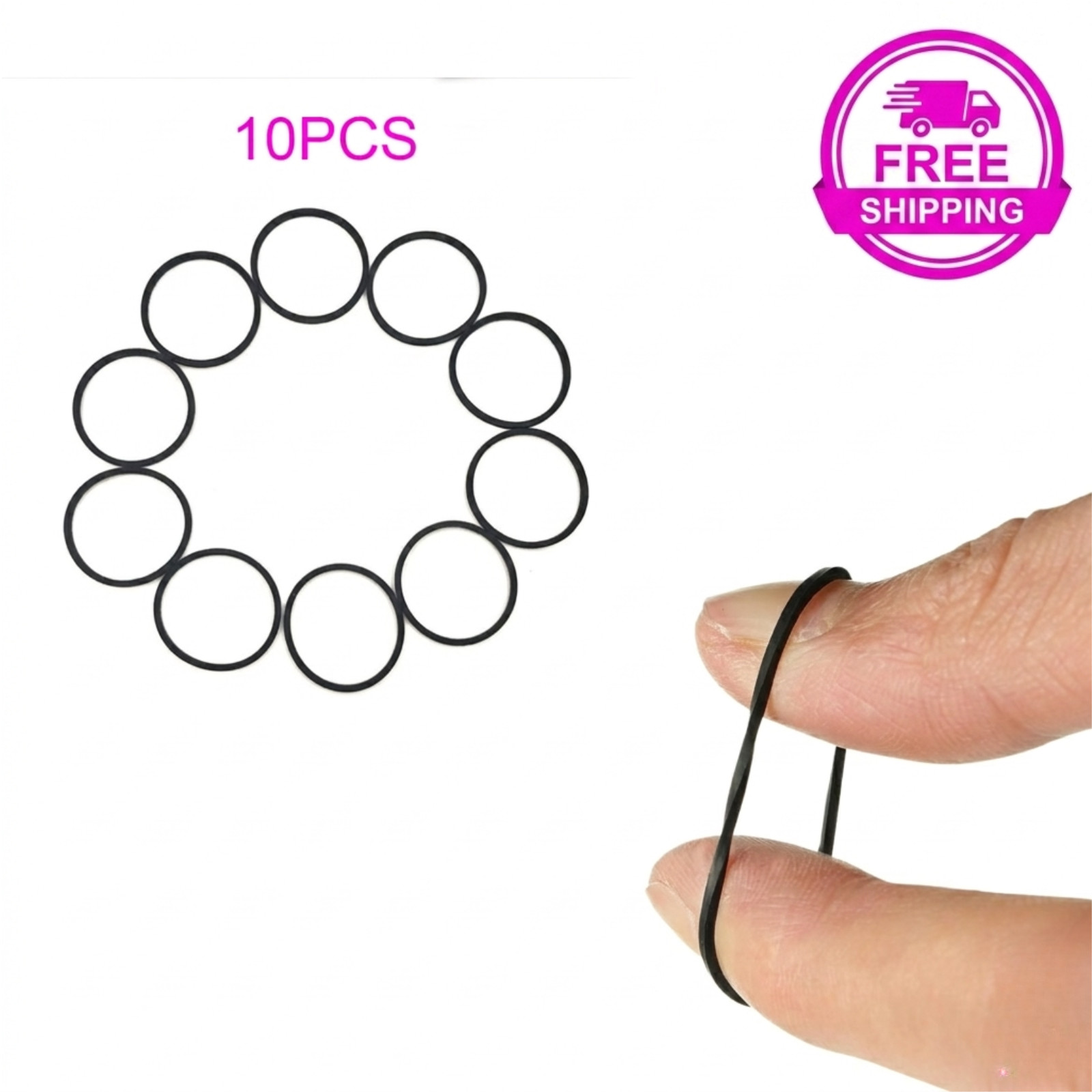 10x DVD Drive Rubber Belts For Xbox 360 Original Console Stuck Tray Repair Parts