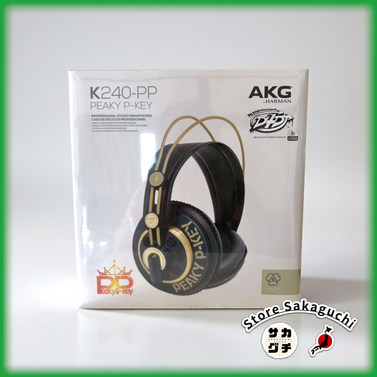 AKG K240-PP Peaky P-key D4DJ Edition Semi Open Back Headphones No Carrying Case