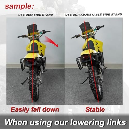 0-3 inch Adjustable Kickstand Fit for CBR600RR 2007-2025 CBR600RR Motorcycle