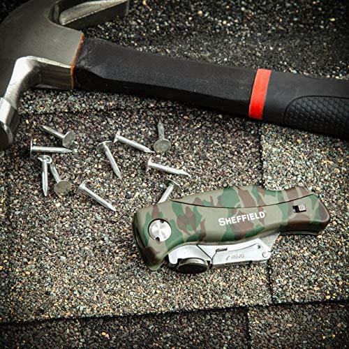 Sheffield 12131 Camouflage Quick Change Utility Knife