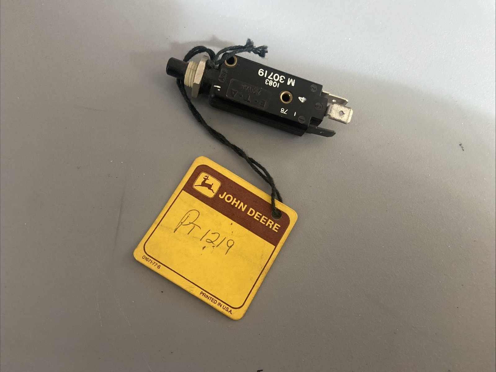Desa M30719 Flame Safety Switch Older Variant of PP203 PP203KT HA3003 PT1431