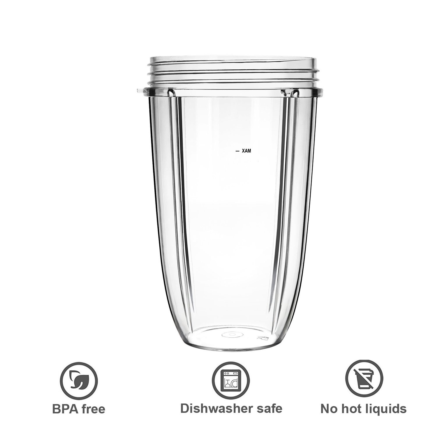 Replacement Cups for Nutribullet Replacement Parts 24oz Blender Cups Compatib...