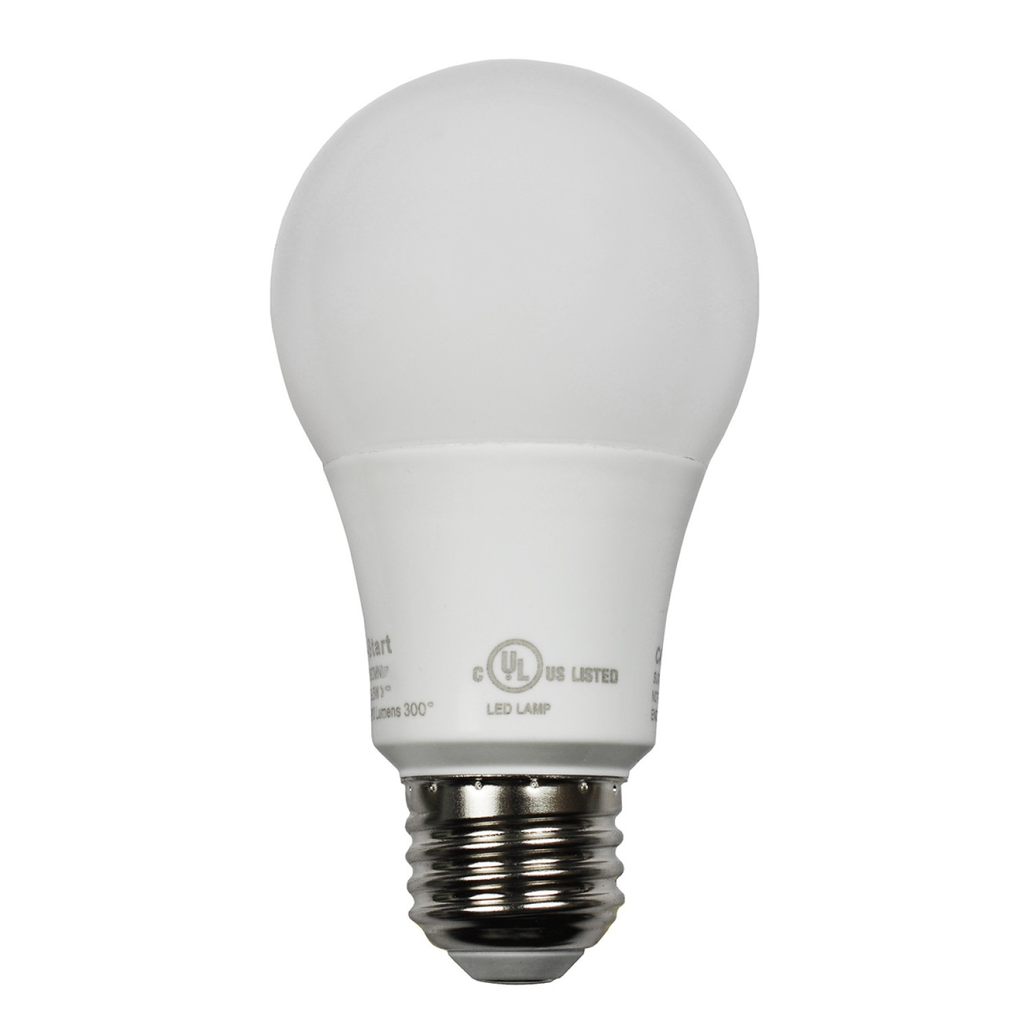 LED A19 Light Bulbs, 60W Equivalent, 3500K Neutral White, Dimmable, 9W, 800 Lume