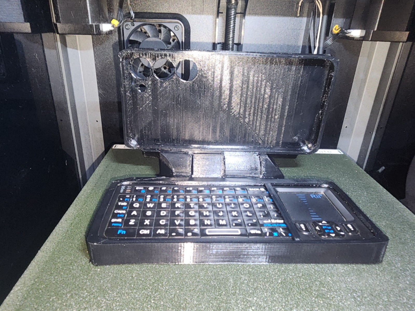 3D Printed Cyberdeck Phone Case Keyboard Attachment Custom Samsung Galaxy s23
