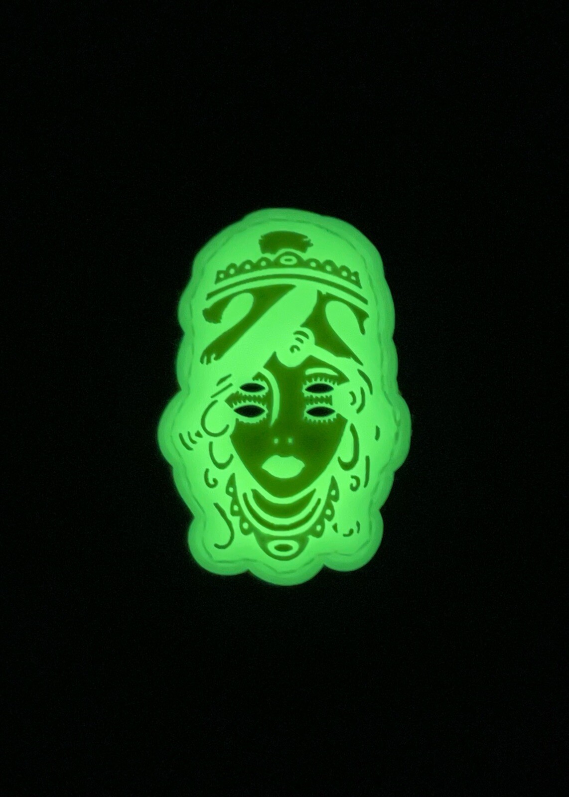 WRMFZY MINI PVC GITD GYPSY PATCH not FORWARD OBSERVATIONS SUPERIOR DEFENSE