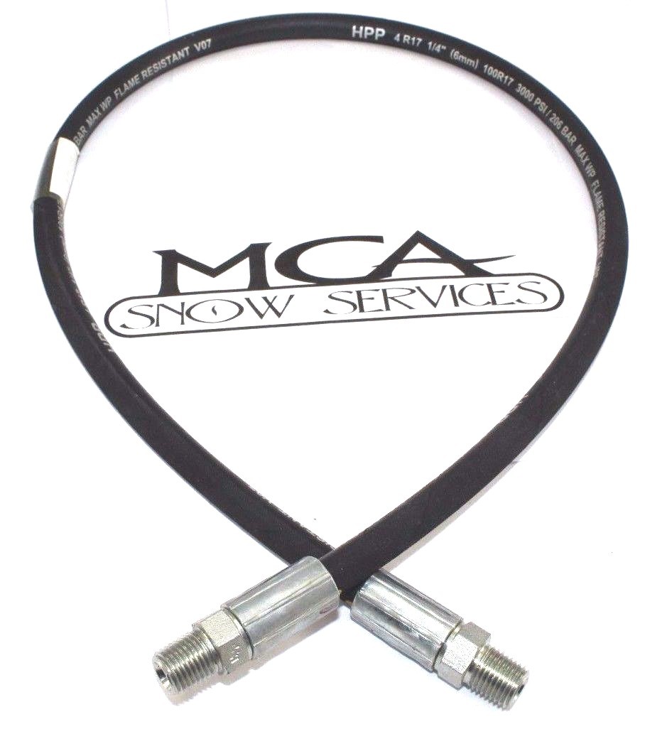 WESTERN FISHER SNOW PLOW HOSE UNI MOUNT HOSE 1/4 X 38" 55020 4424