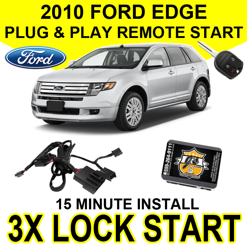 Remote Start System Plug and Play DIY 3X Lock For 2010 Ford Edge FO1A