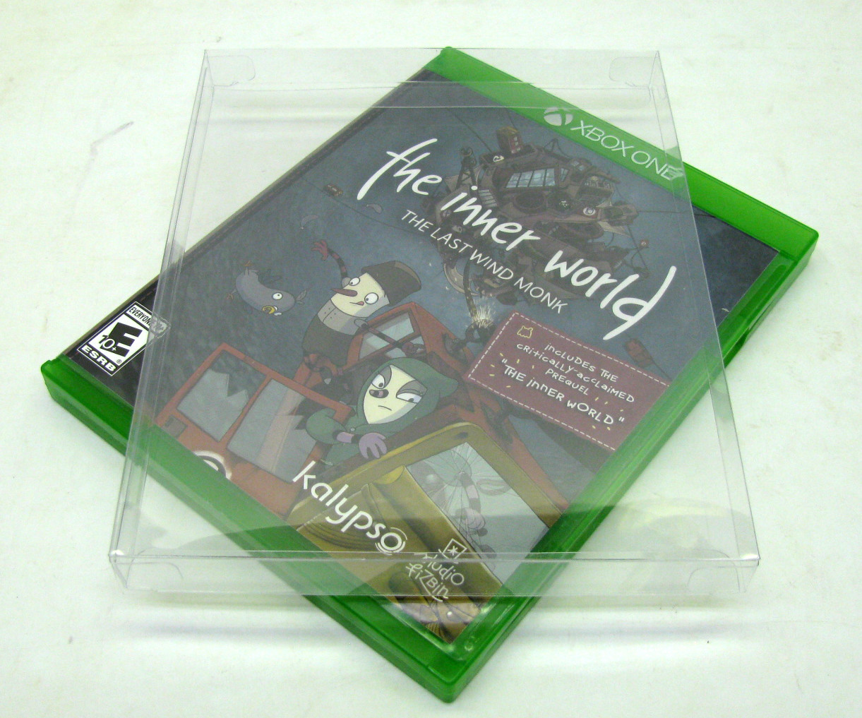 10X MICROSOFT XBOX ONE CIB GAME -CLEAR PLASTIC PROTECTIVE BOX PROTECTORS CASE