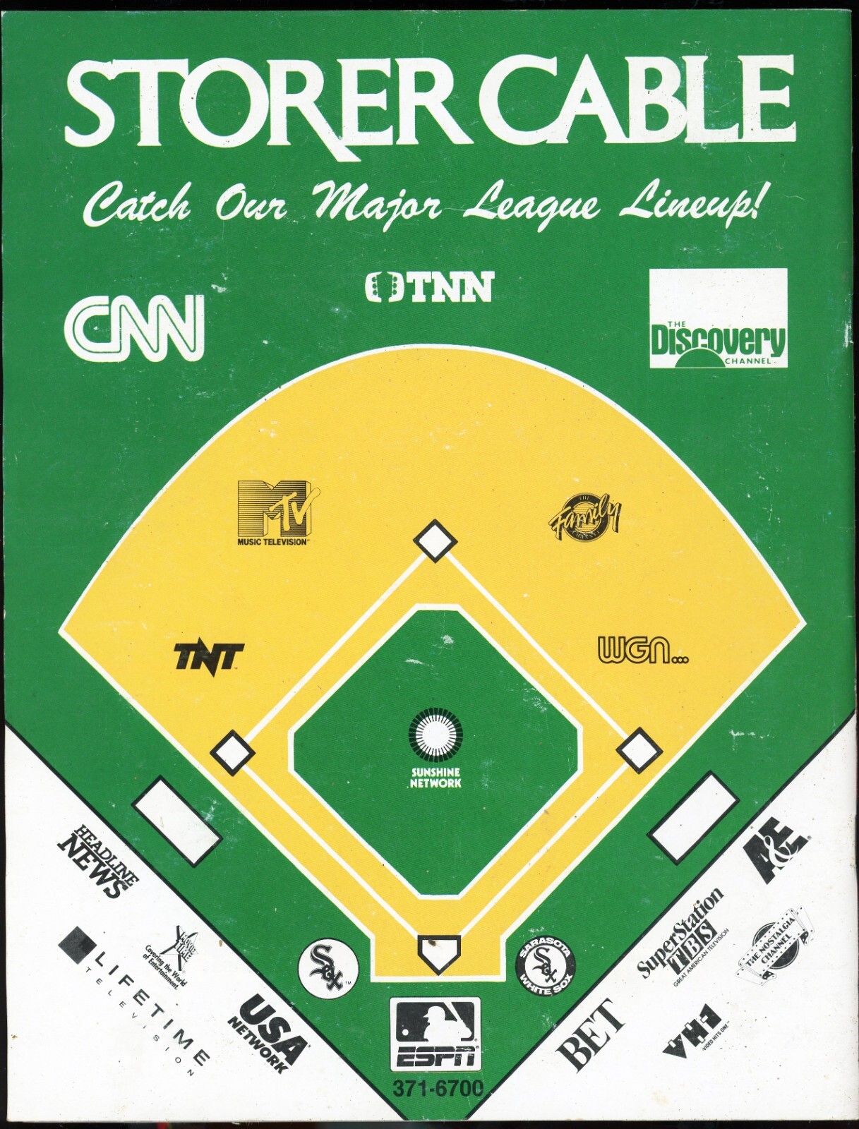 Sarasota White Sox Baseball Game Program 1992 Minor League Chicago w Stat Sheet