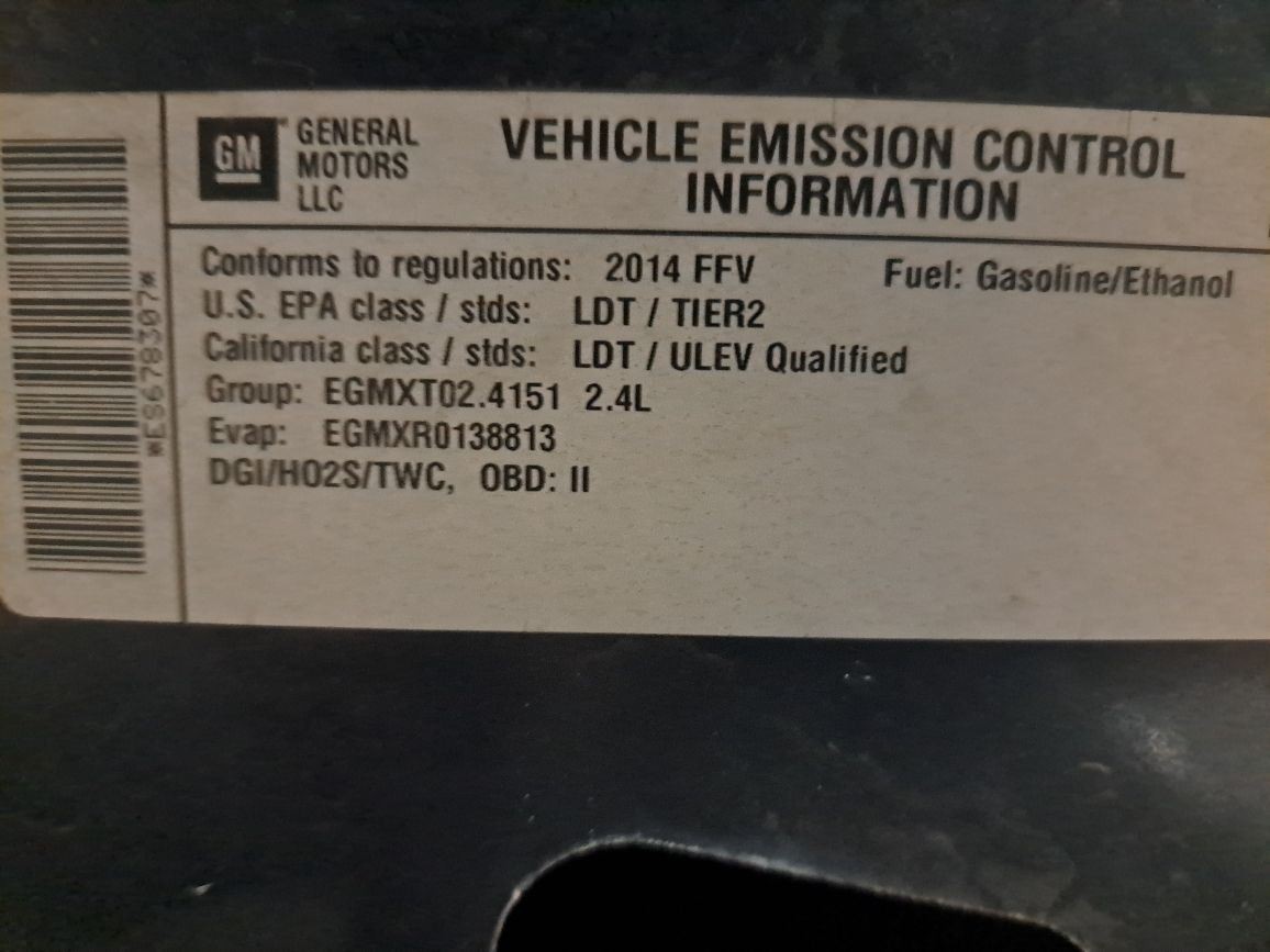 2014 Captiva S Jack Sku#4394404
