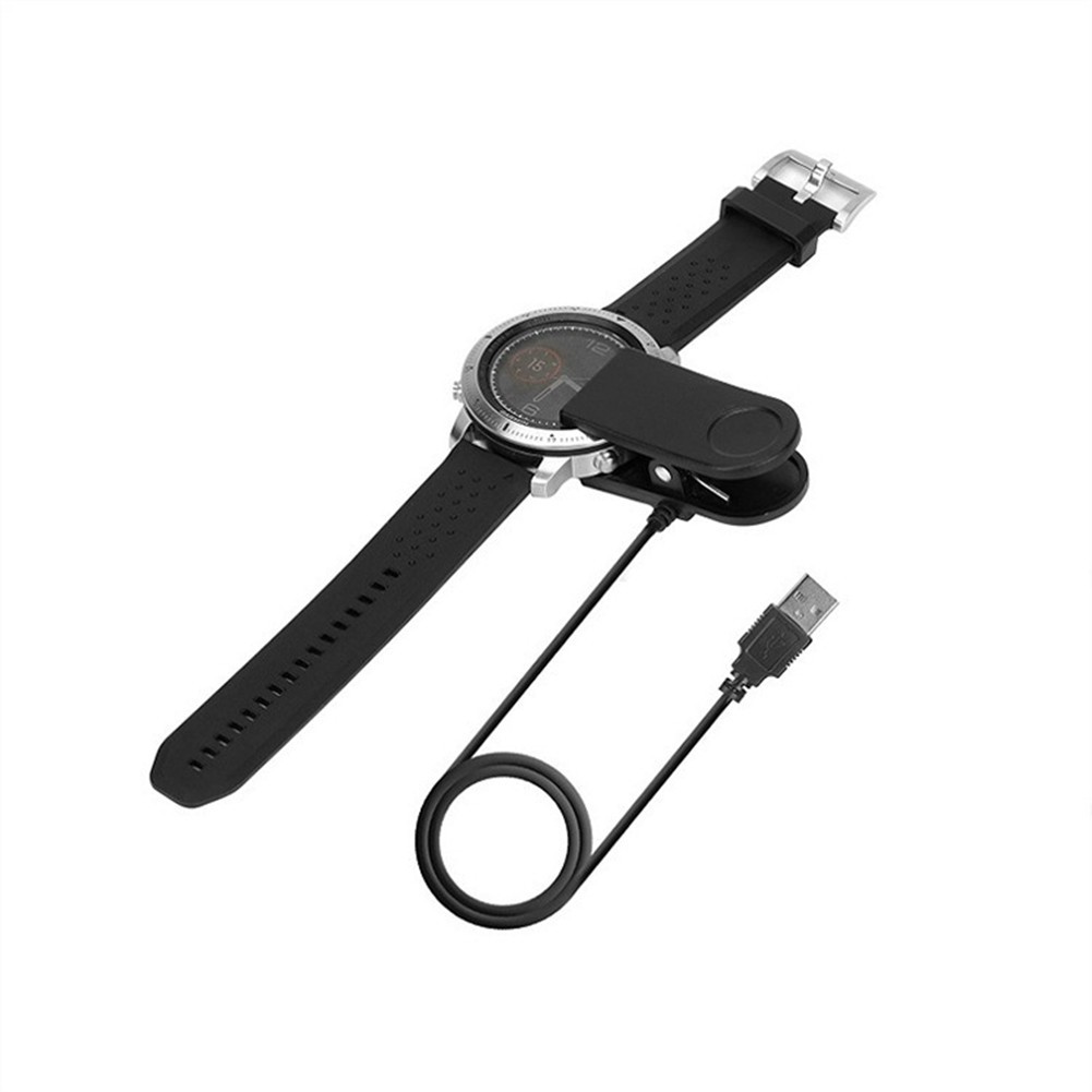 1m USB Charging Clip Cradle Charger Cable For Garmin Fenix Chronos Smart Watch