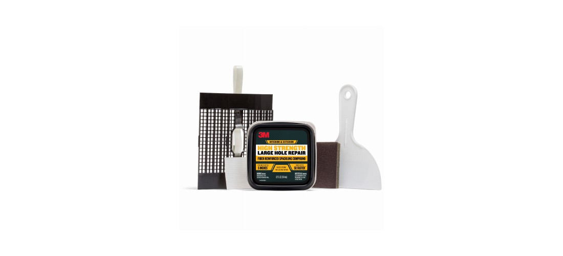 3M FPP-KIT Wall Repair Kit, 12 fl-oz White