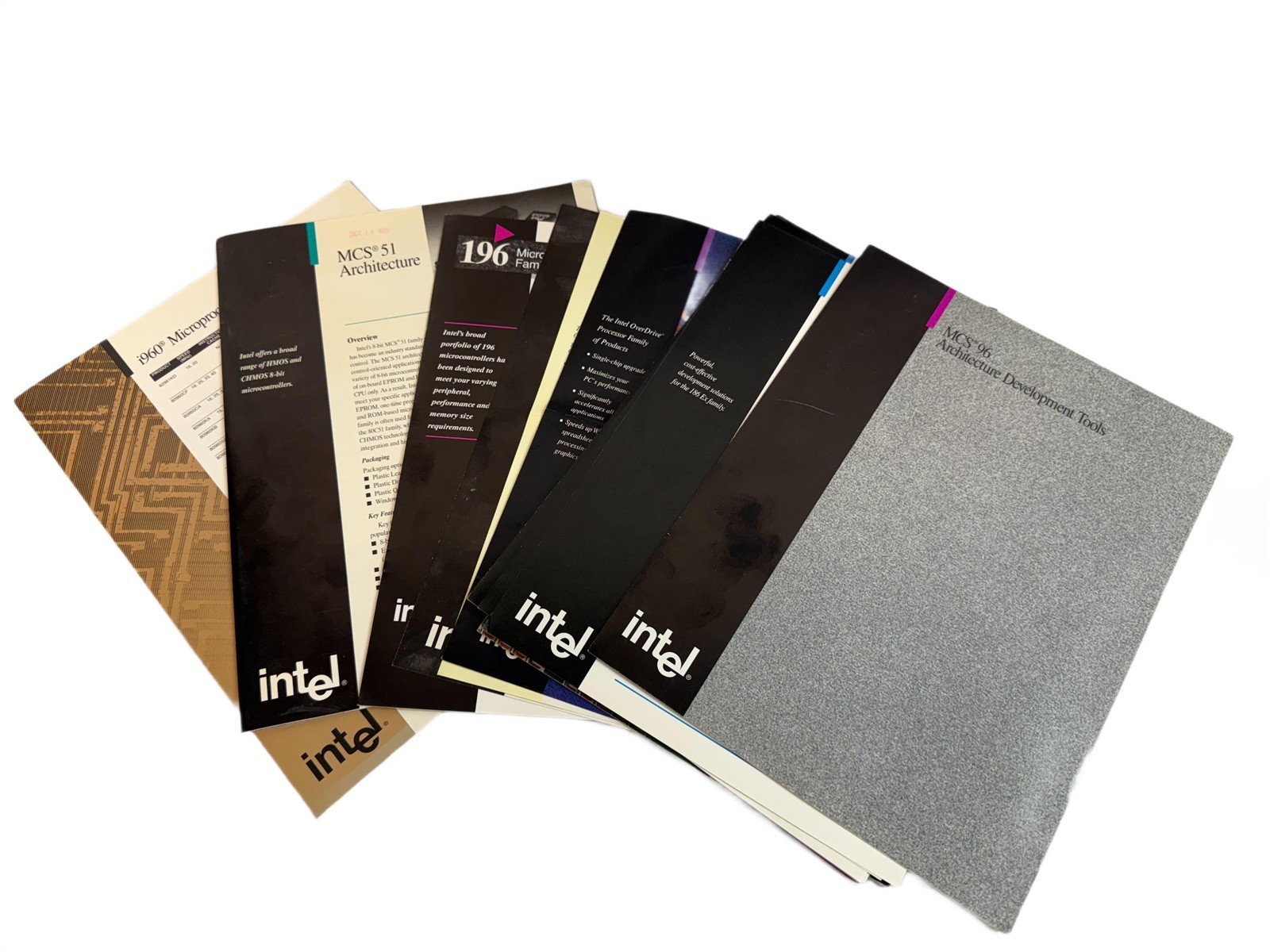 Intel 1994 MCS 96 FLASH 386 Assorted Literature Borchure