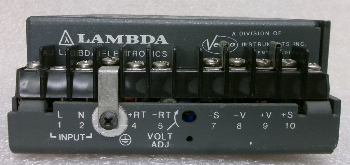 LAMBDA MODEL LRS-52-6 REGULATED POWER SUPPLY USED #520D