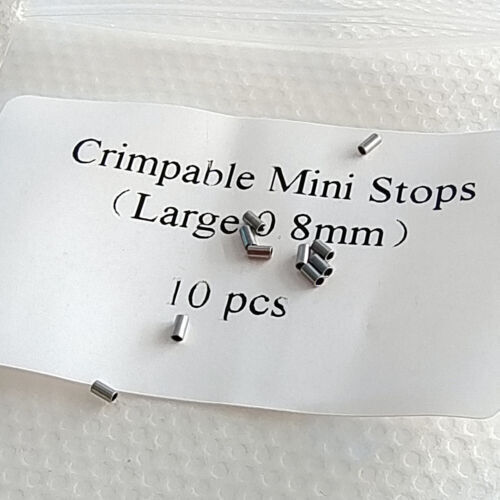10pcs/pack Orthodontic Crimpable Hooks crimpable Mini Stops 0.5mm/0.8mm