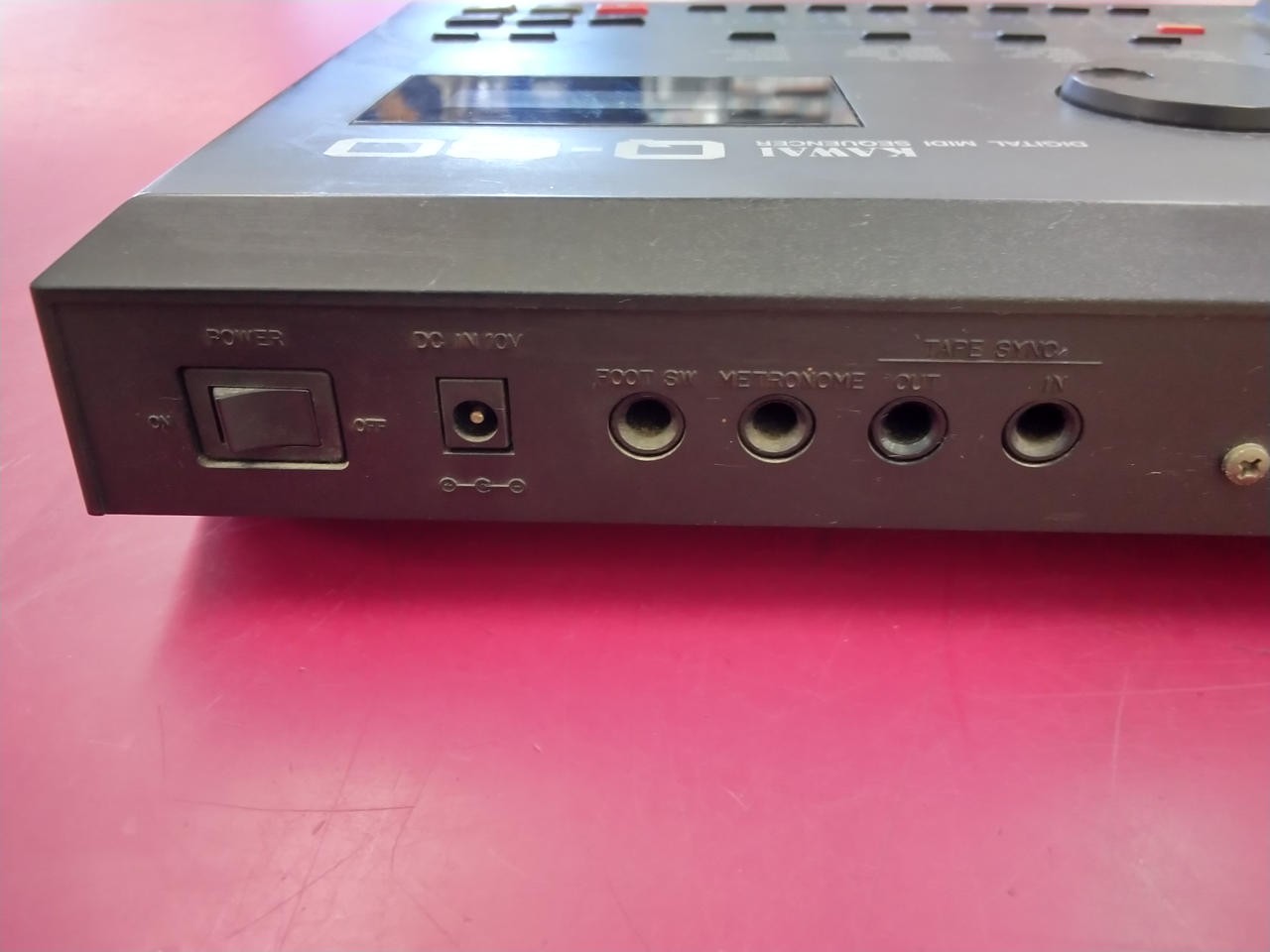 Junk KAWAI Q-80 Digital Midi Sequencer Floppy Sequencer Emulator Drive