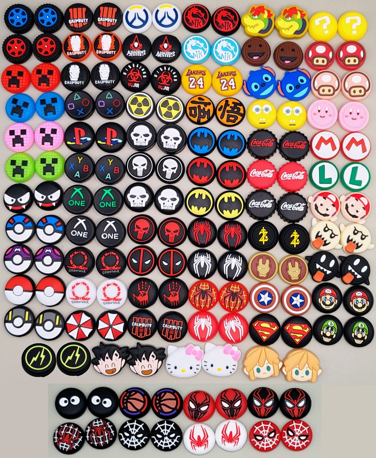 Silicone Thumb Grip Caps PS4 PS5 Xbox Switch 2 Pro Controller Joystick YOU PICK