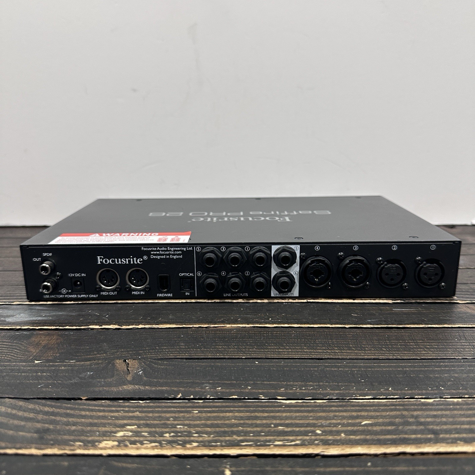 FOCUSRITE Saffire PRO 26 FireWire Audio Interface