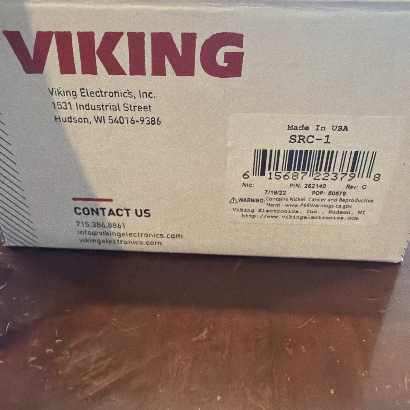 Viking SRC-1 Secure Touch Tone Relay Controller. New Open Box. Never Installed.
