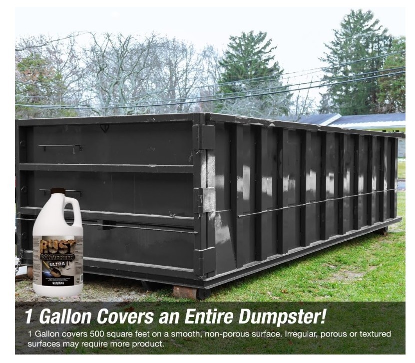 Rust Converter ULTRA, Highly Effective Professional Grade Rust Repair 1 Gallon