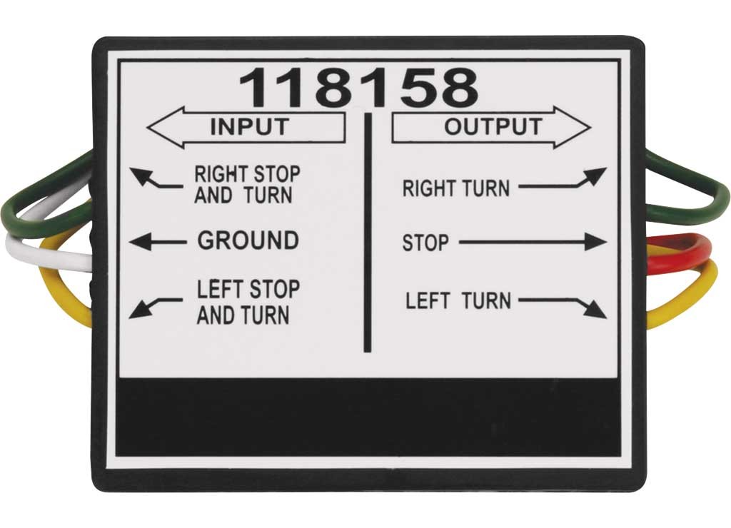 Tekonsha 118158 2-3 Taillight Convertor For Towing Vehicles