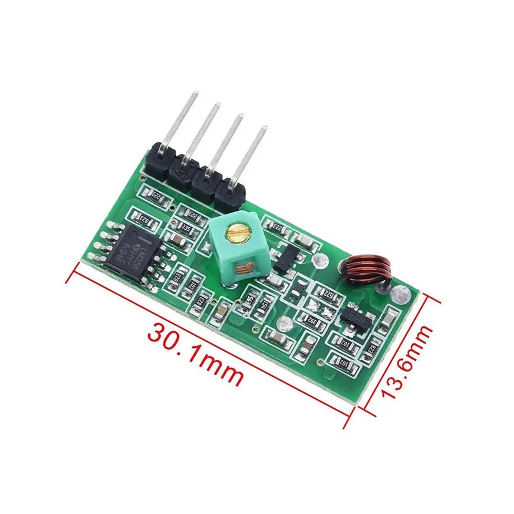 433Mhz Wireless RF Transmitter Module + Receiver Alarm For Arduino DIY 5Pair