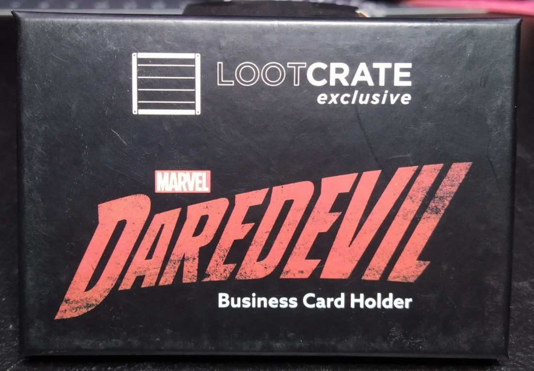 Loot Crate Exclusive Marvel Daredevil Nelson And Murdock Business Card Holder