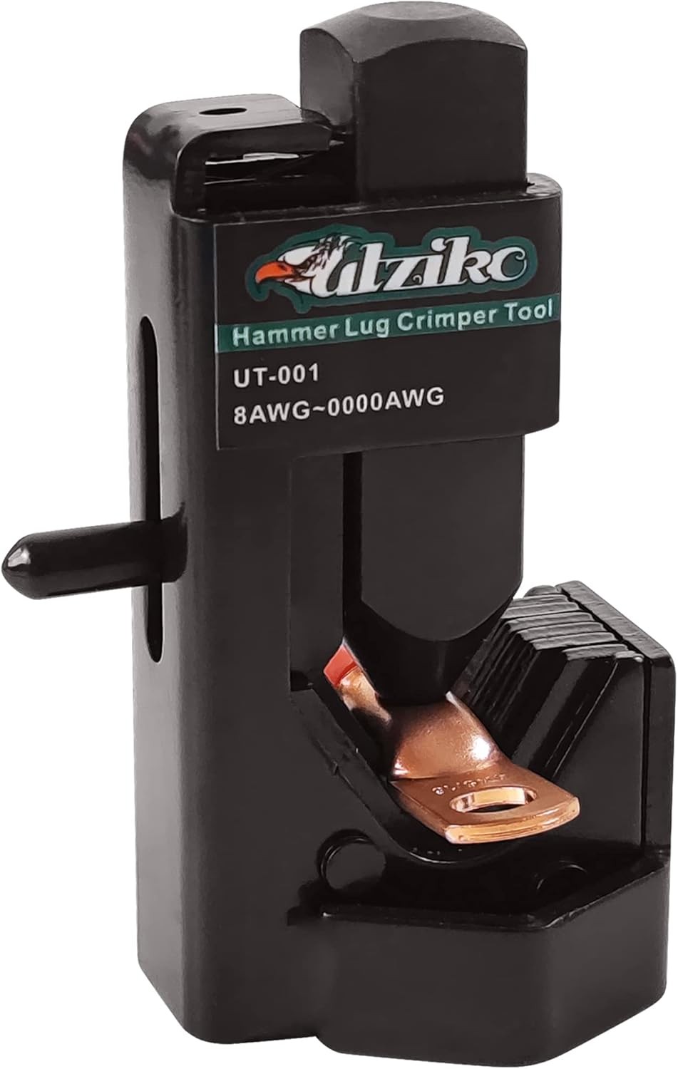 Utziko Hammer Crimper Tool for Battery and Welding Cables 8 AWG to 0000 AWG