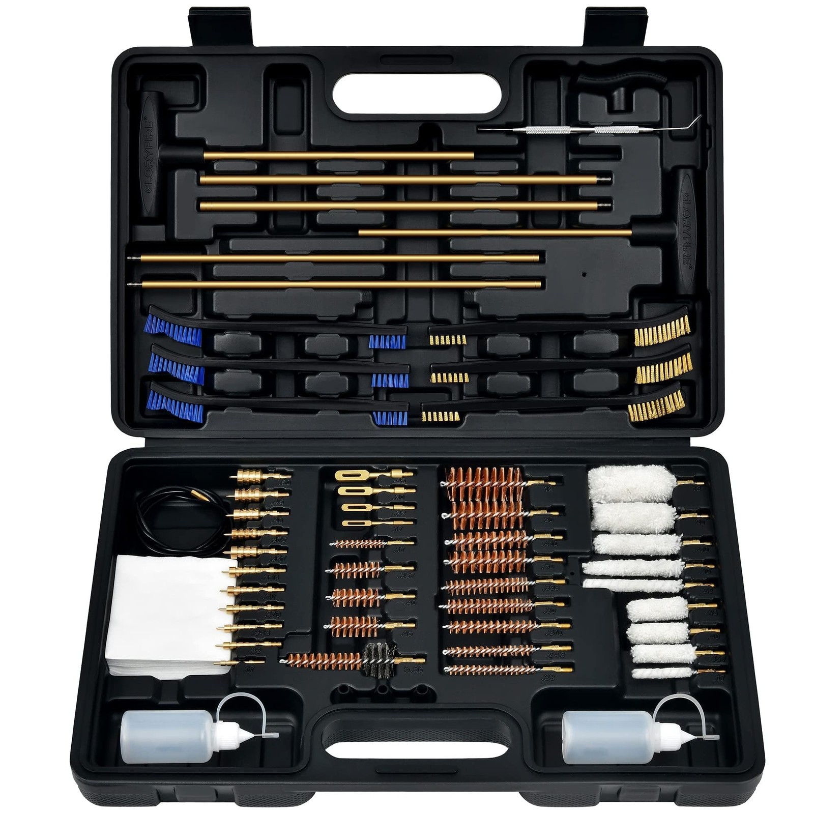 GLORYFIRE Elite Universal Gun Cleaning Kit - Shotgun, Pistol, Rifle Cleaner Set
