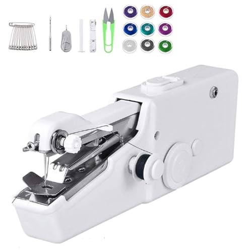 Handheld Sewing Machine, Portable Mini Hand Held Sewing Machine Cordless